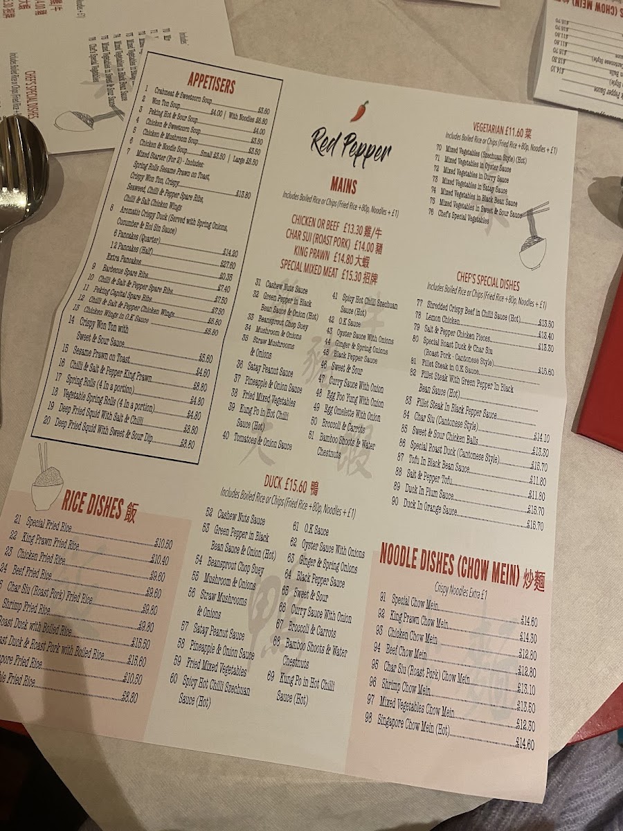 Menu The Red Pepper-10